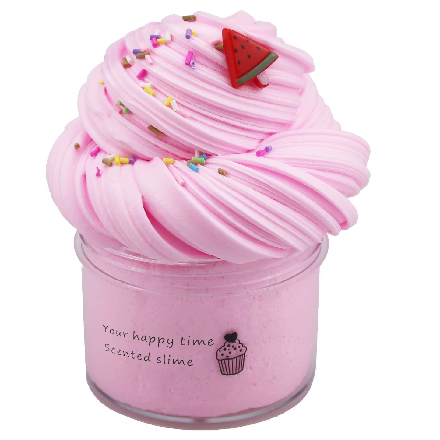 Toy Cotton Mud Sludge to Release Slime Aromatherapy Supplies Slime Fruit DIY Pressure Toys Slime Clay Children Slime Gift Fluffy