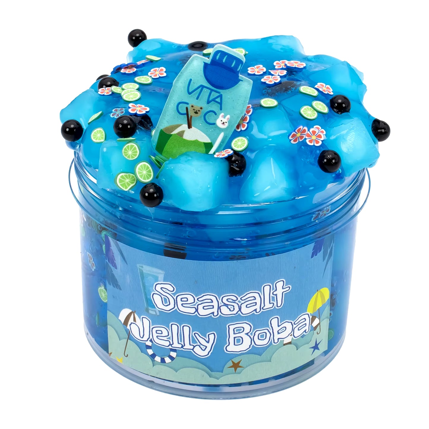 70/300Ml Large Capacity Crunchy Slime Kit Premade Crystal Slime Set Super Soft and Non-Sticky Jelly Cube Slime Party Favor Gifts