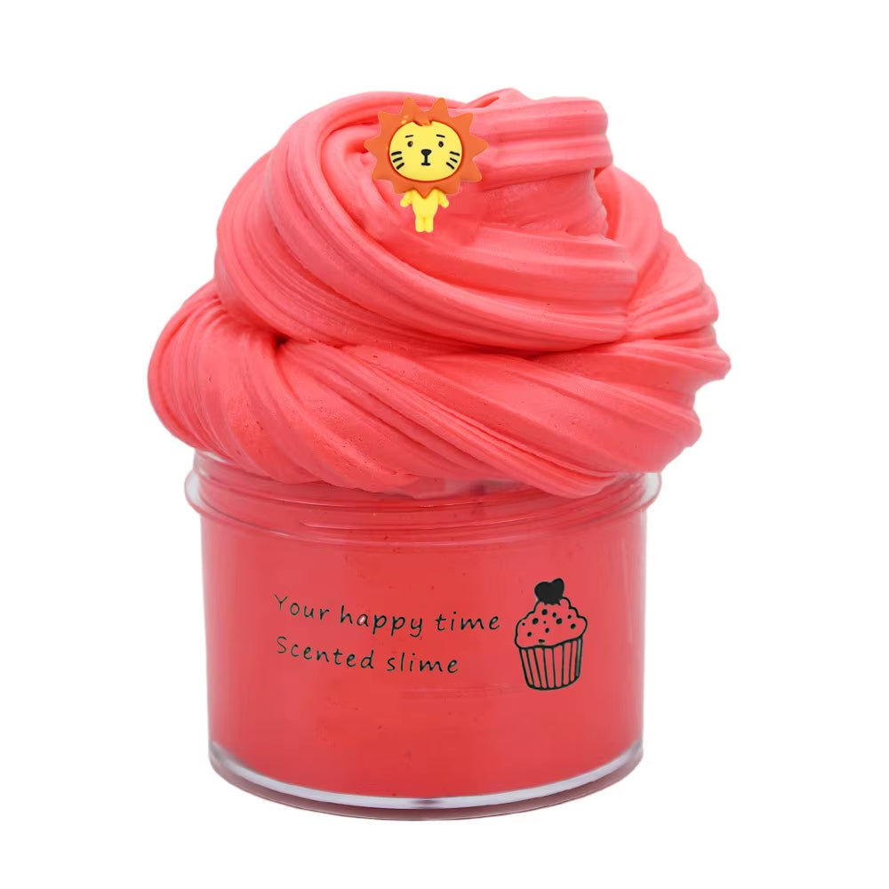 New Butter Slime Kit Fluffy Slimes Making Kit Kids Set Toy Putty Snail Toy Kids Slime Cream Cloud Plasticine Toys for Children