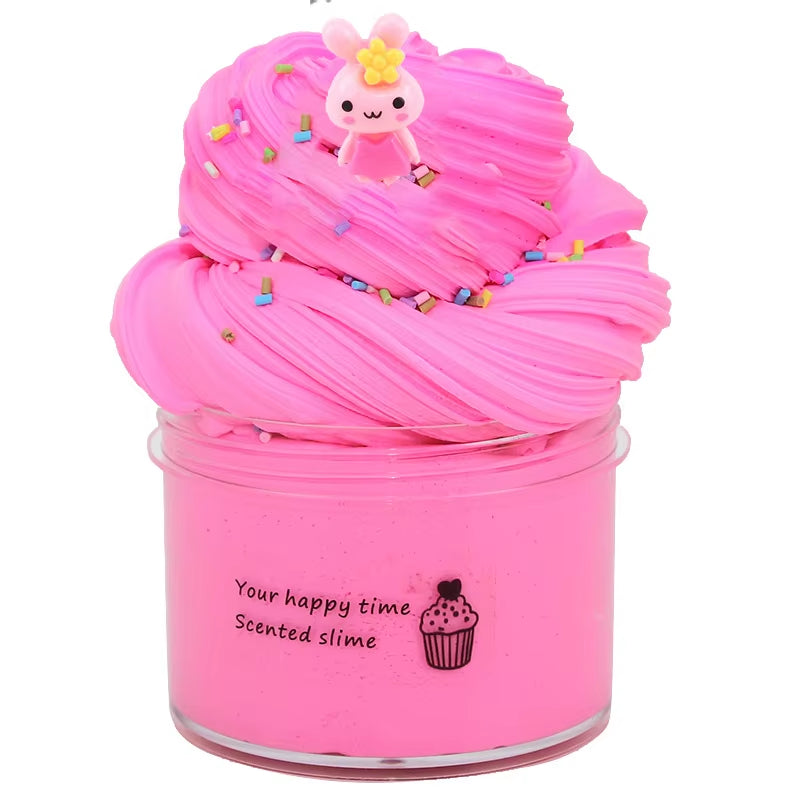 New Butter Slime Kit Fluffy Slimes Making Kit Kids Set Toy Putty Snail Toy Kids Slime Cream Cloud Plasticine Toys for Children