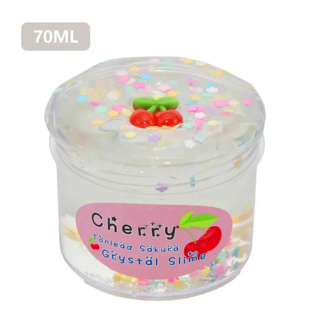 Clear Crystal Slime Fake Candy