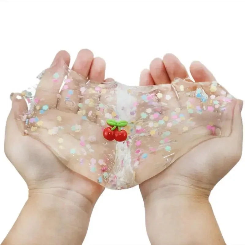 Clear Crystal Slime Fake Candy