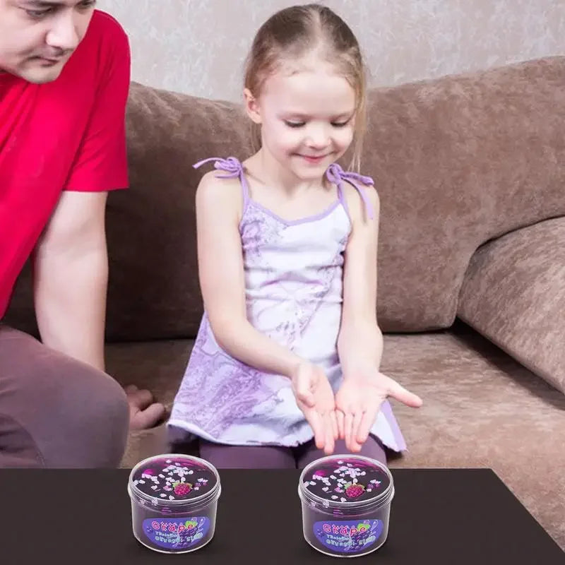 Clear Crystal Slime Fake Candy