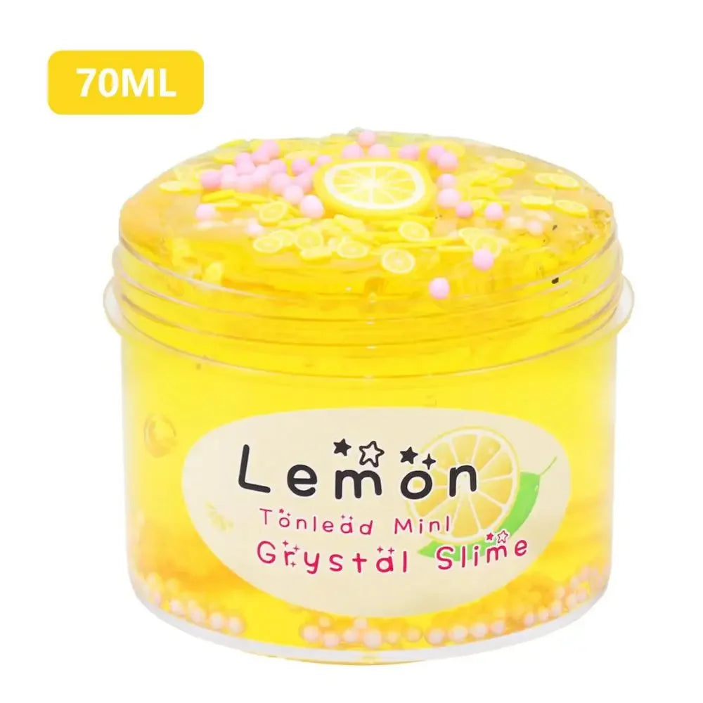 Clear Crystal Slime Fake Candy