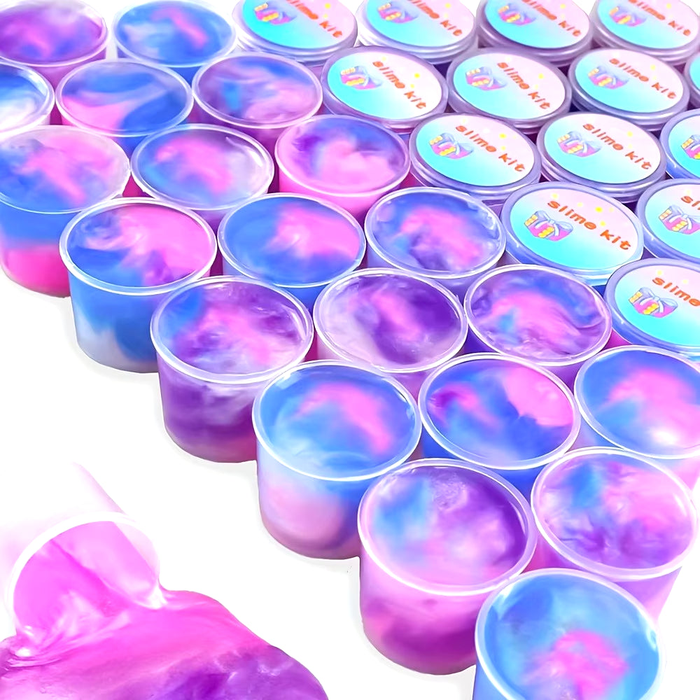 Magical Unicorn Rainbow Slime Squishy Toy Non-Sticky Stretchy Slimes Ideal for Kids Anti-Stress Toy Party Favors & Goodie Bags