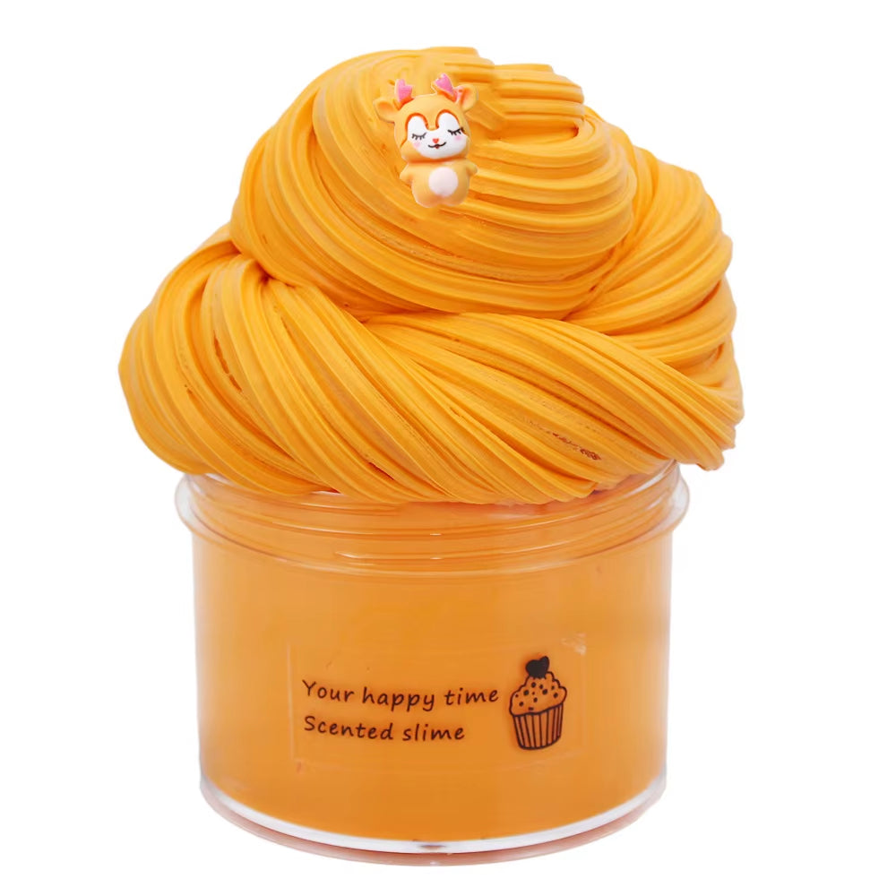 New Butter Slime Kit Fluffy Slimes Making Kit Kids Set Toy Putty Snail Toy Kids Slime Cream Cloud Plasticine Toys for Children