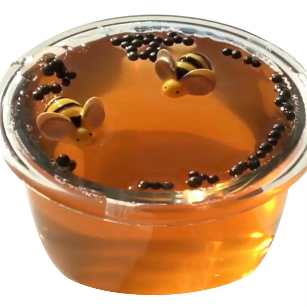 60Ml Hot Crystal Slime Toys Clear Honey Slime Bee Polymer Clays Modeling Slime Lizun Glue Mud Slime Putty DIY Toy Antistress Mud