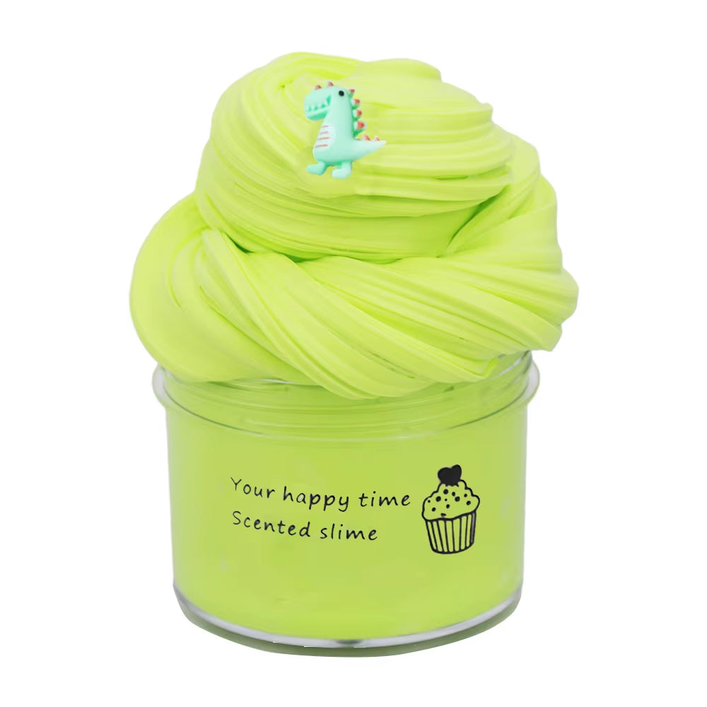 New Butter Slime Kit Fluffy Slimes Making Kit Kids Set Toy Putty Snail Toy Kids Slime Cream Cloud Plasticine Toys for Children